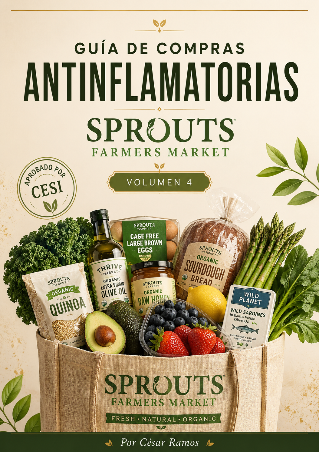 Portada Guía Sprouts Farmers Market por César Ramos
